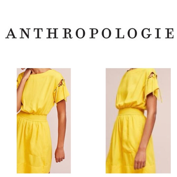 Anthropologie Ivetta Tie Dress by Tracey Reese - Picture 1 of 9
